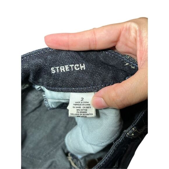 American Eagle Stretch Jean Shorts Size 2 - Picture 6 of 8